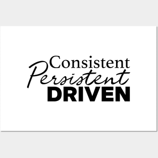 Consistent Persistent Driven Posters and Art